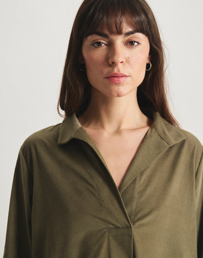 Robe Noella Kaki - Inès de la Fressange
