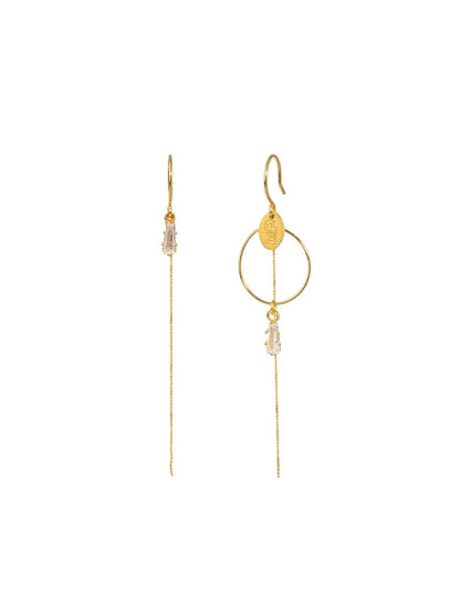 Boucles d'oreilles Venus asymétriques - Murielle Perrotti