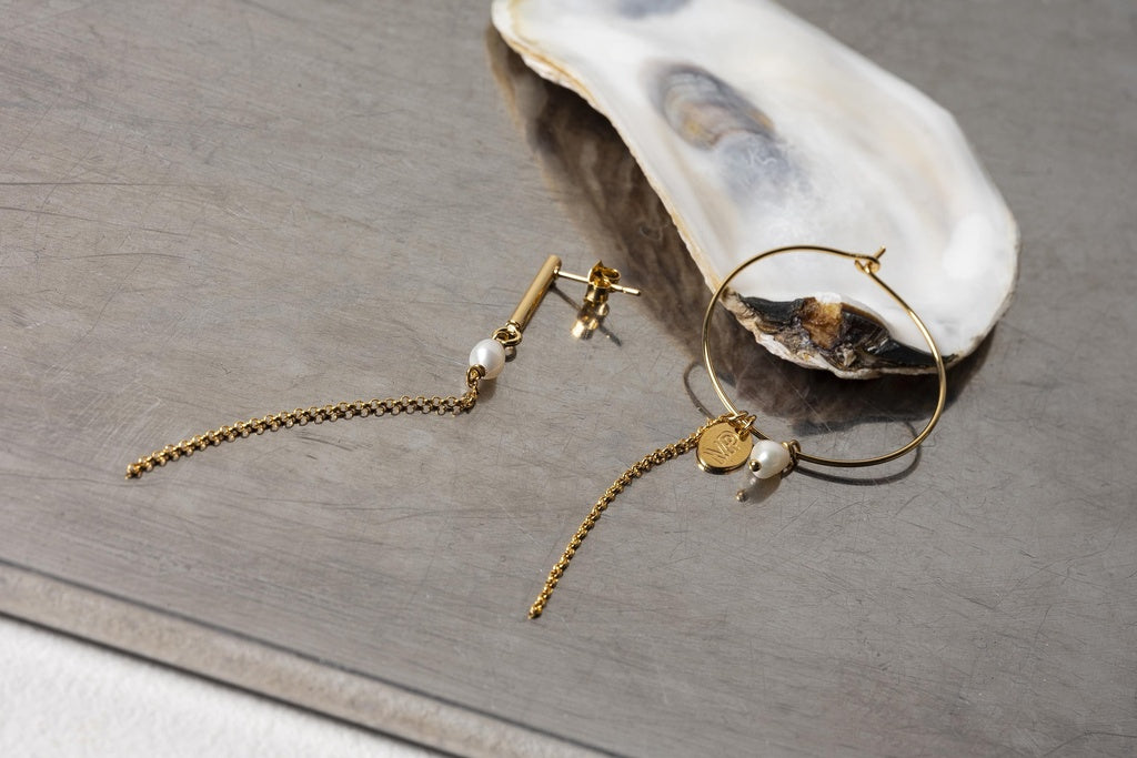 Boucles d'oreilles Vipy asymétriques - Murielle Perrotti