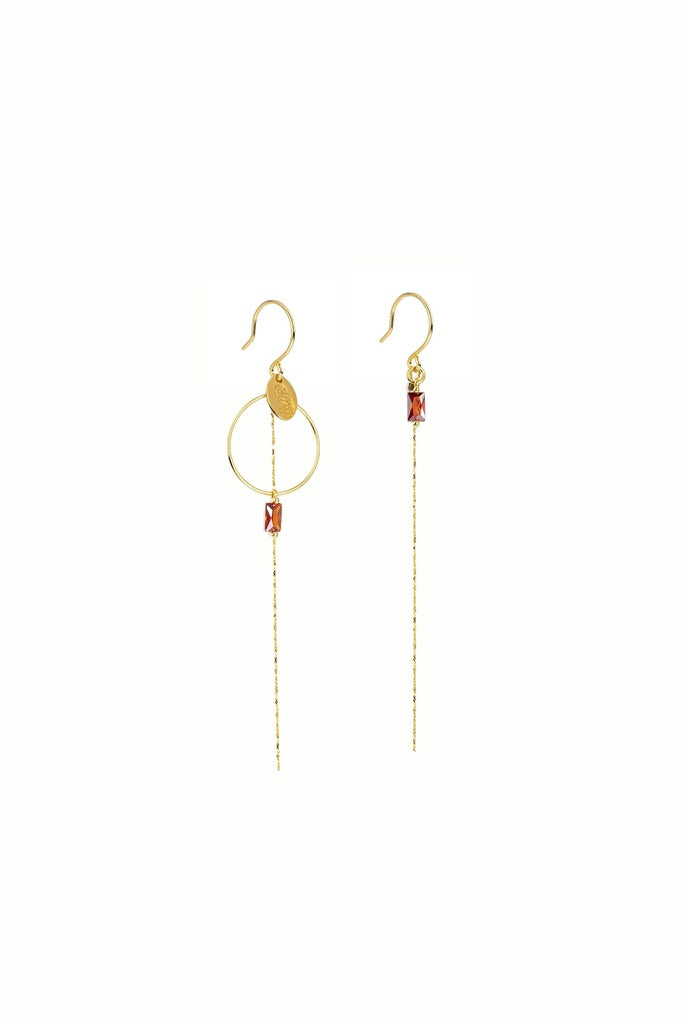 Boucles d'oreilles Venus asymétriques - Murielle Perrotti