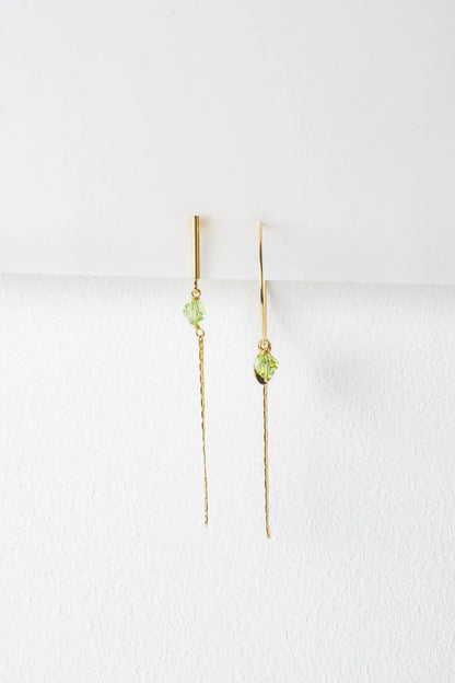 Boucles d'oreilles Vipy asymétriques - Murielle Perrotti