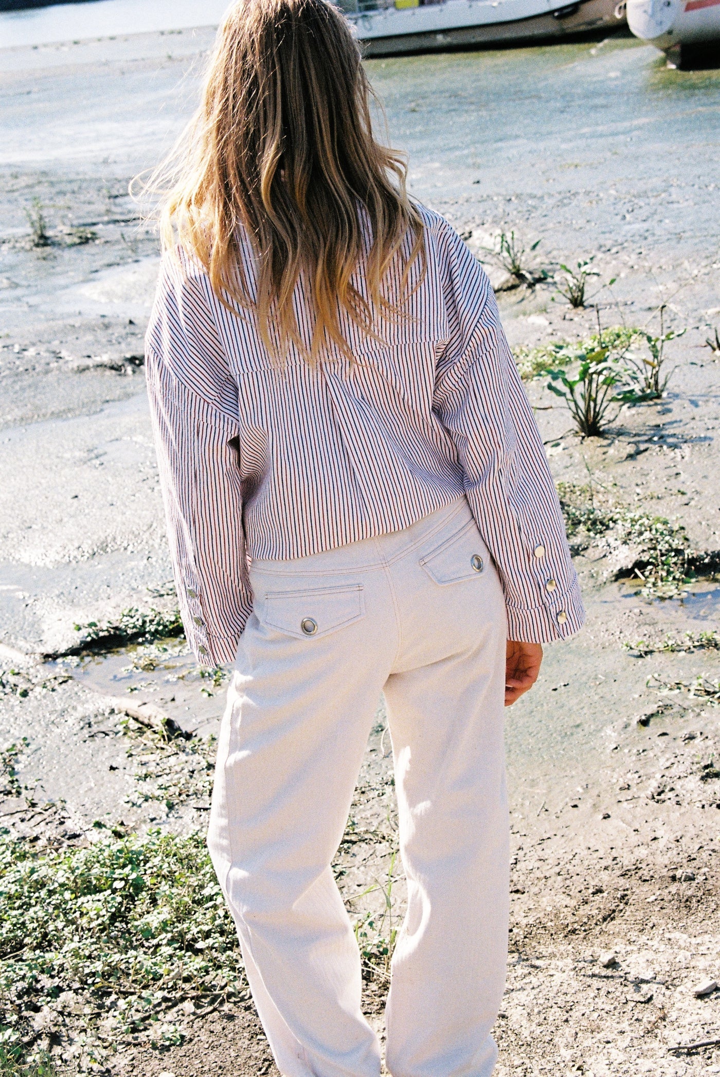 Pantalon Vico Ecru - Kerners