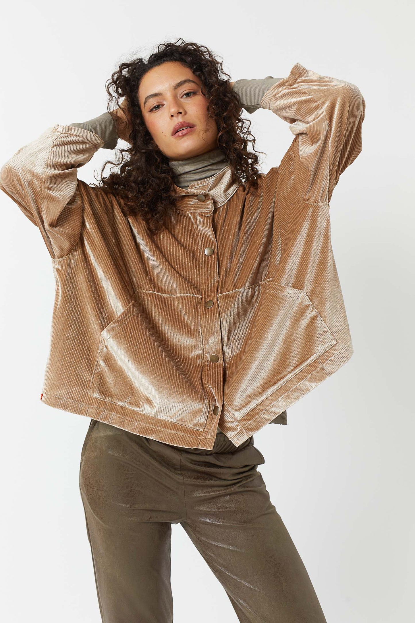 Veste Velours Beigelux - Maevy