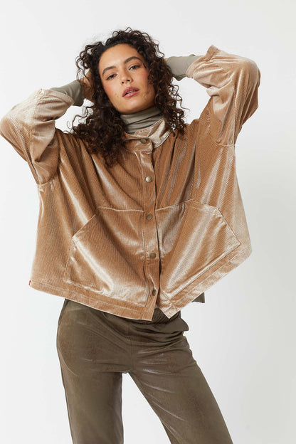 Veste Velours Beigelux - Maevy