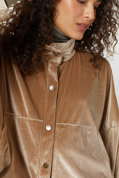 Veste Velours Beigelux - Maevy