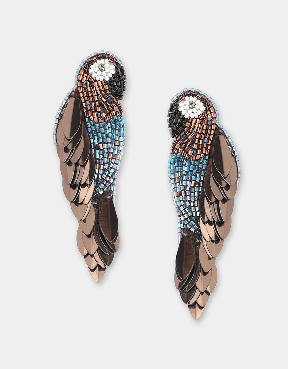 Boucles d'oreilles Ara - Olivia Dar