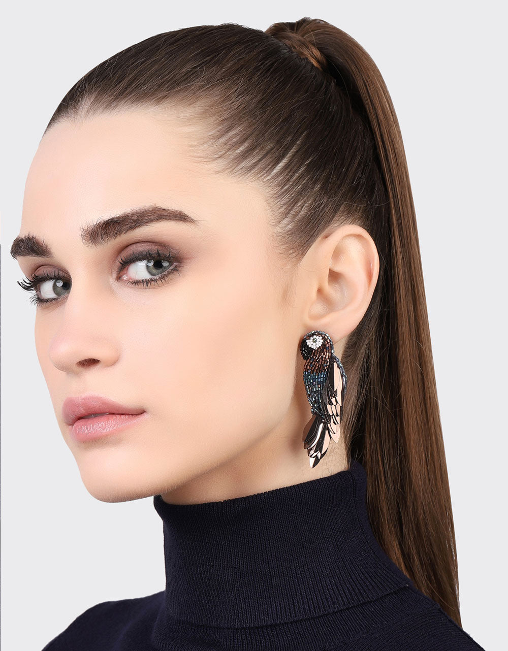 Boucles d'oreilles Ara - Olivia Dar