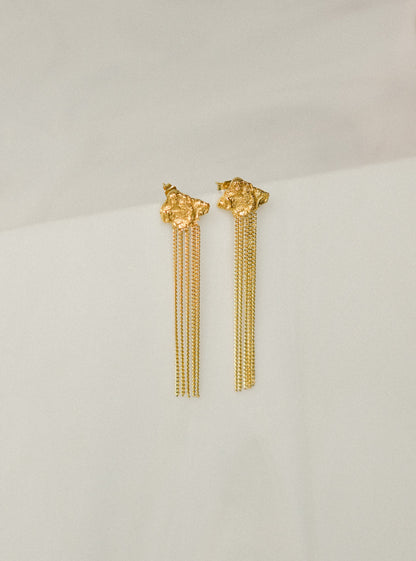 Boucles d'oreilles Roches Maxi - Judith Benita
