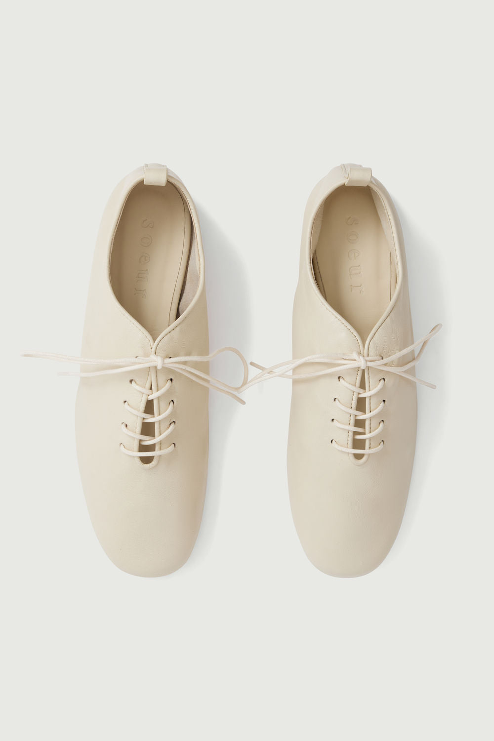 Derbies Orso à lacets en cuir d'agneau souple - Soeur