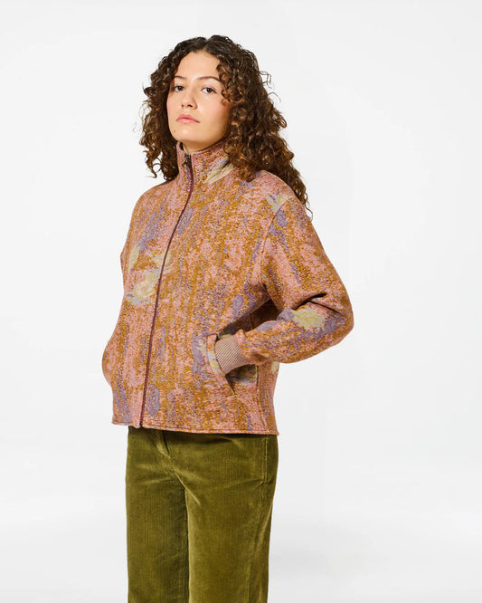 Veste Ema Nympheas Multi - Khaki - HomeCore