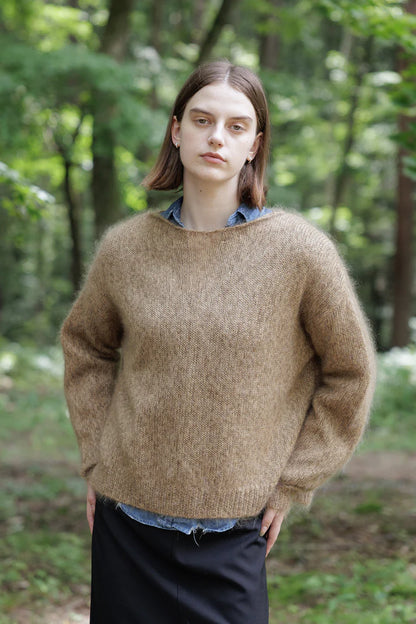 Pull en soie mohair - CT Plage