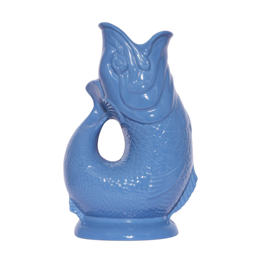 Carafe Glouglou Bleu Marine - Wade Ceramics