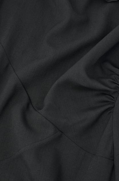 Robe Faustine Gris Anthracite - Soeur