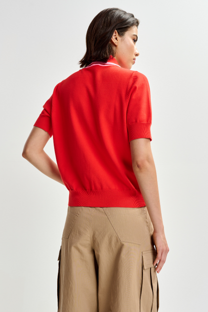 Jonda Constrast Polo - Essentiel Antwerp