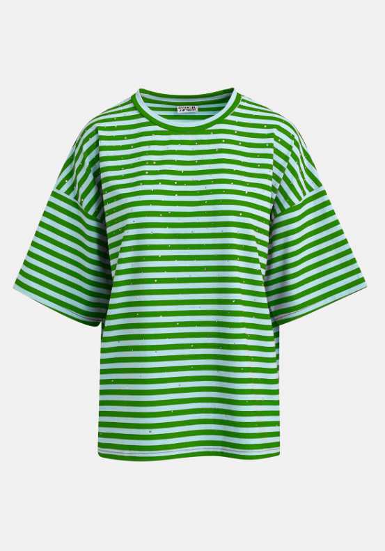 Joste Striped T-Shirt Strass - Essentiel Antwerp