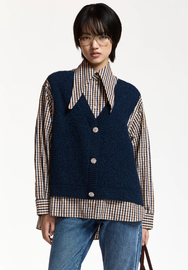 Chemise avec gilet superposé Kute - Essentiel Antwerp