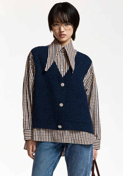 Chemise avec gilet superposé Kute - Essentiel Antwerp