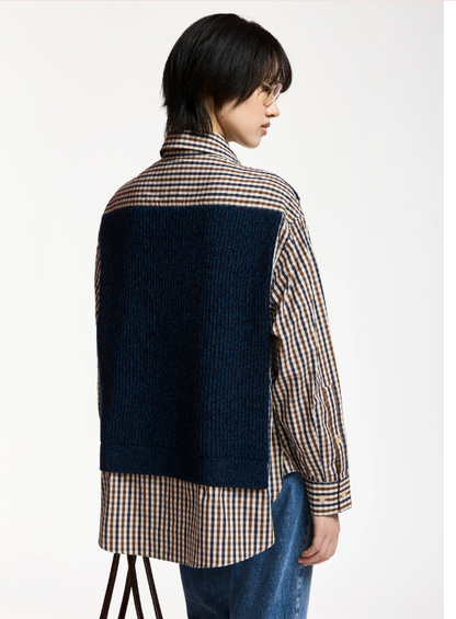 Chemise avec gilet superposé Kute - Essentiel Antwerp