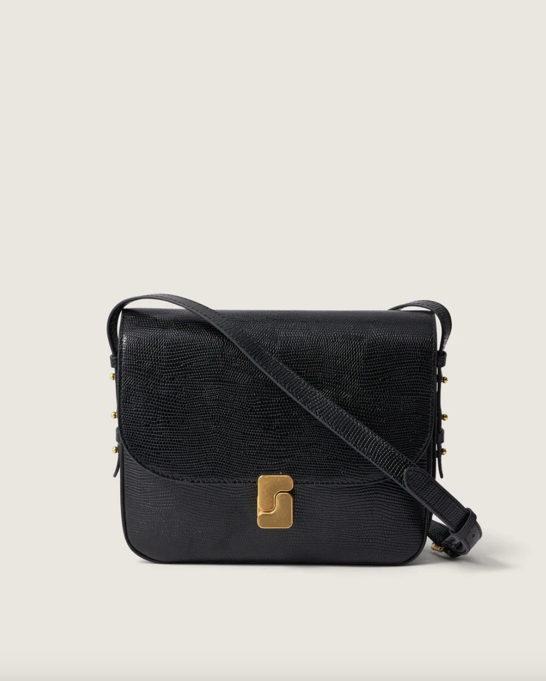 Sac Bellissima Maxi Lézard Noir - Soeur