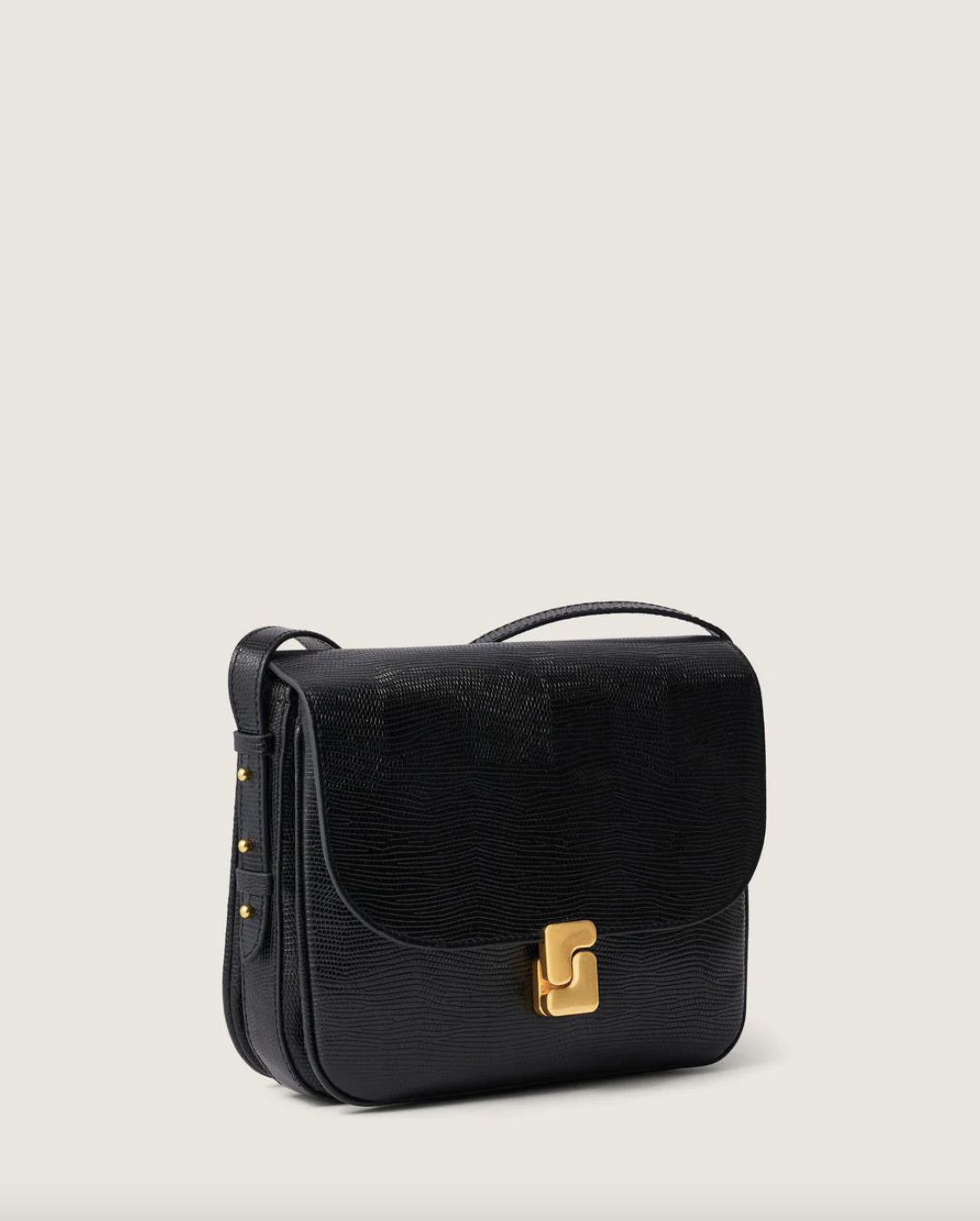 Sac Bellissima Maxi Lézard Noir - Soeur