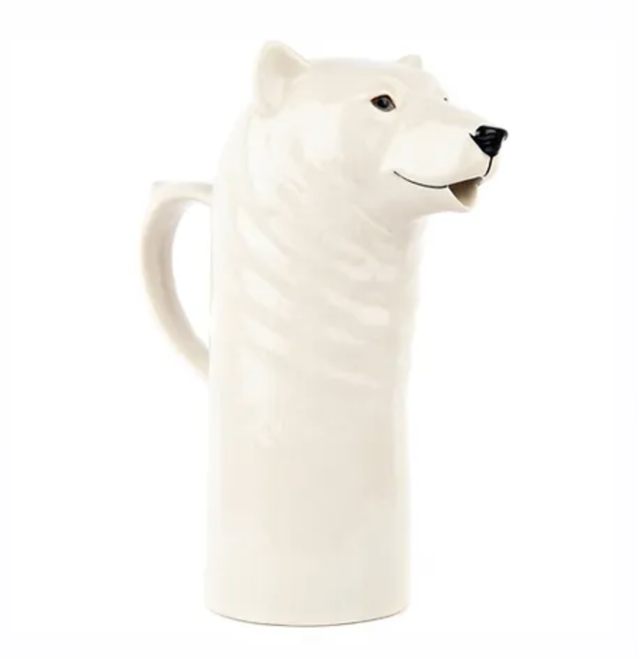 Carafe ours blanc - Quail Ceramics