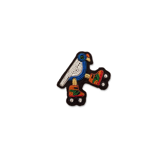 Broche Pigeon à roulettes - Macon & Lesquoy