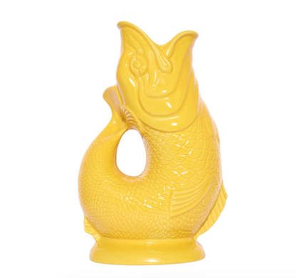 Carafe Glouglou Jaune - Wade Ceramics