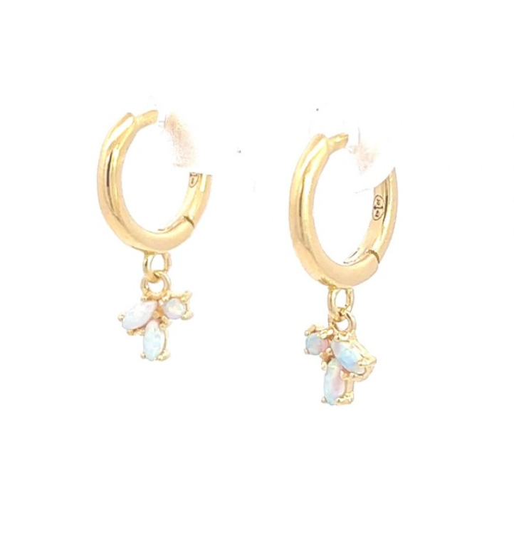 Boucles d'oreilles N°1438 - Rose Marie