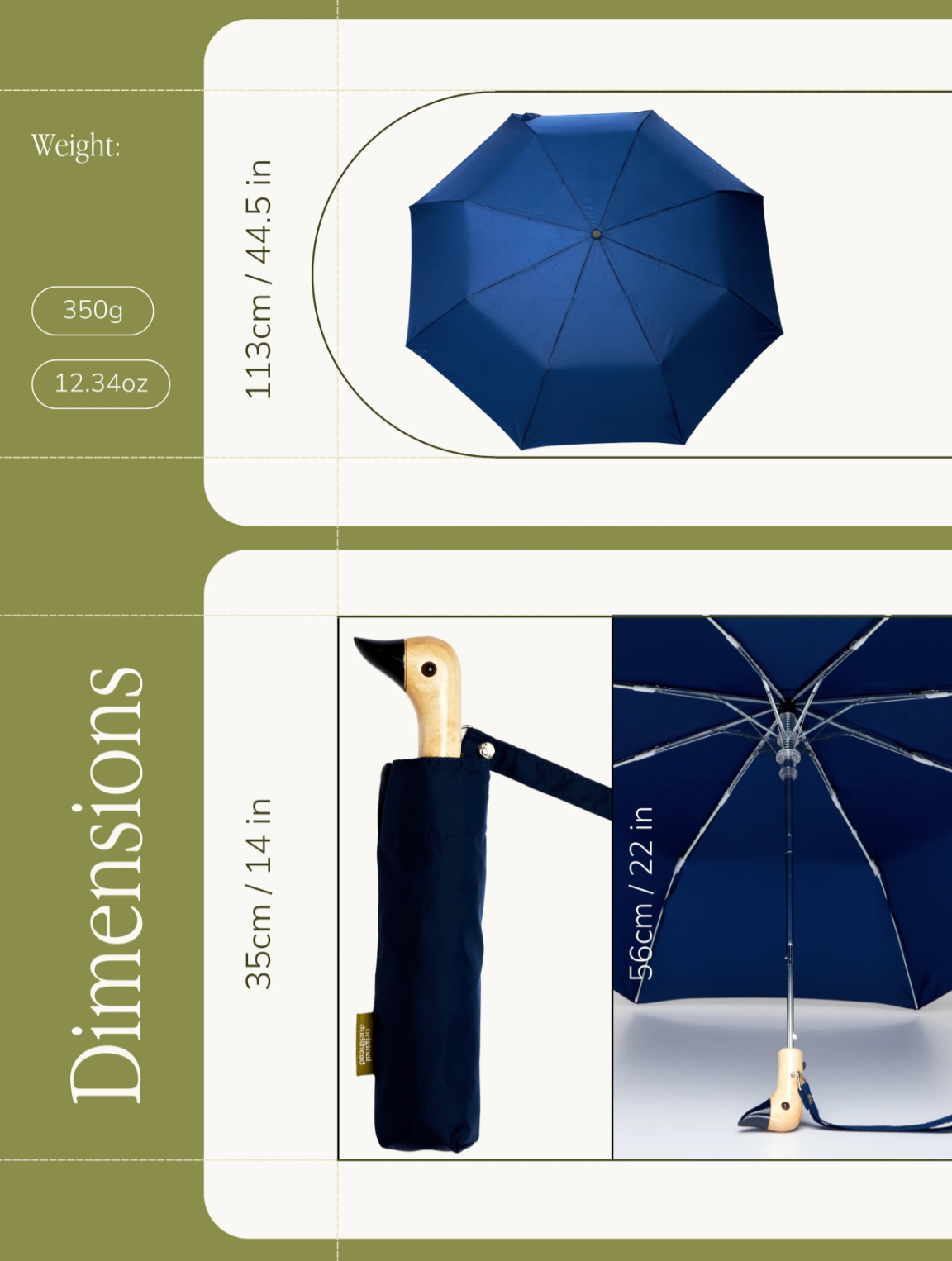 Parapluie Navy - Original Dunckhead