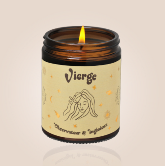 Bougie astro vierge - Fariboles