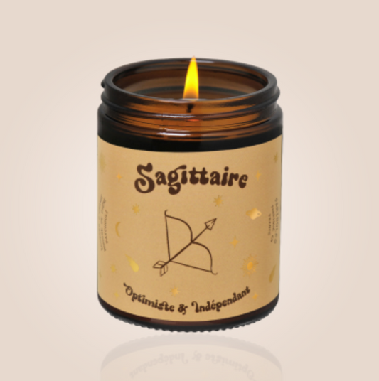 Bougie astro sagittaire - Fariboles