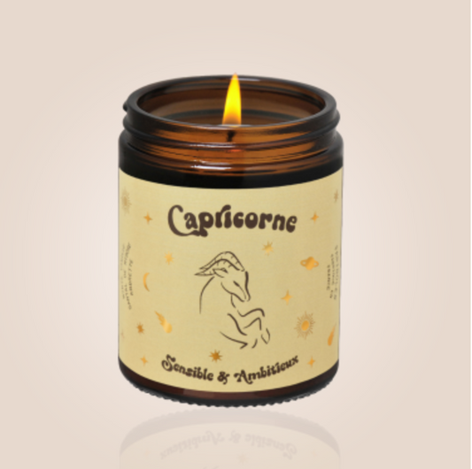 Bougie astro capricorne - Fariboles