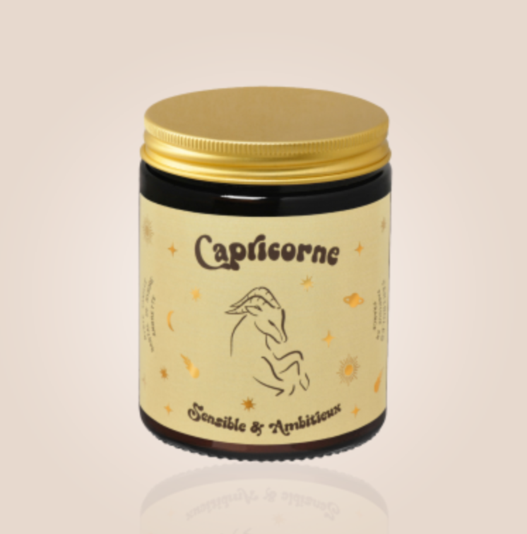 Bougie astro capricorne - Fariboles