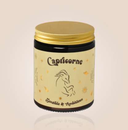 Bougie astro capricorne - Fariboles