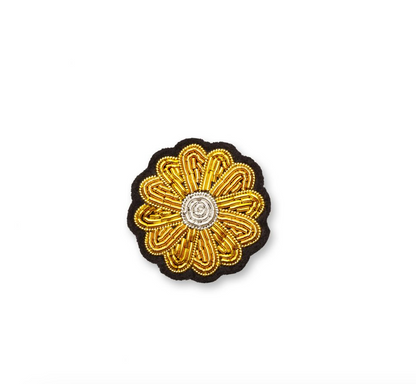 Broche Mini Marguerite Or - Macon & Lesquoy