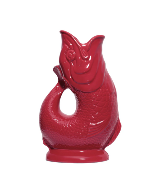 Carafe Glouglou Rouge Baie - Wade Ceramics