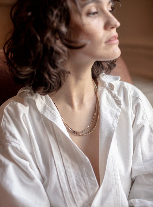 Collier Molto XL Noir - Judith Benita