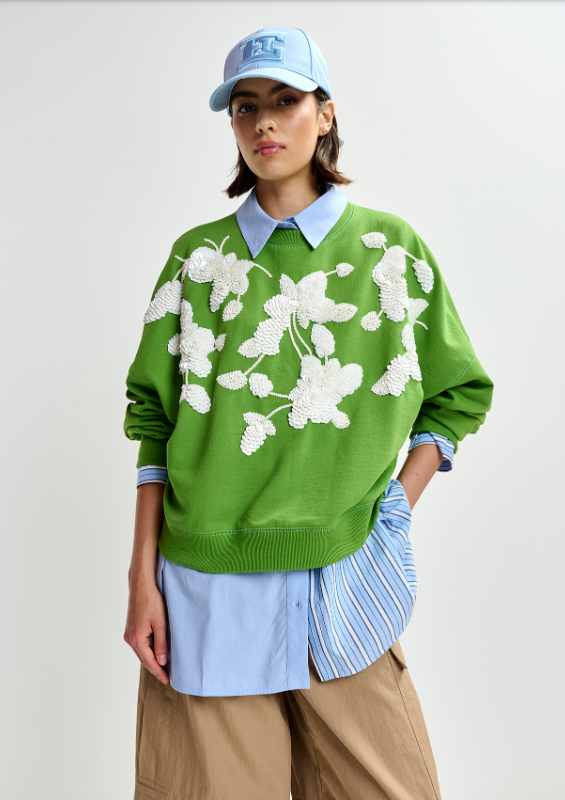 Sweat Jaga Embroidered - Essentiel Antwerp