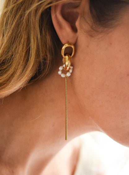 Boucles d'oreilles Lith Maxi - Judith Benita
