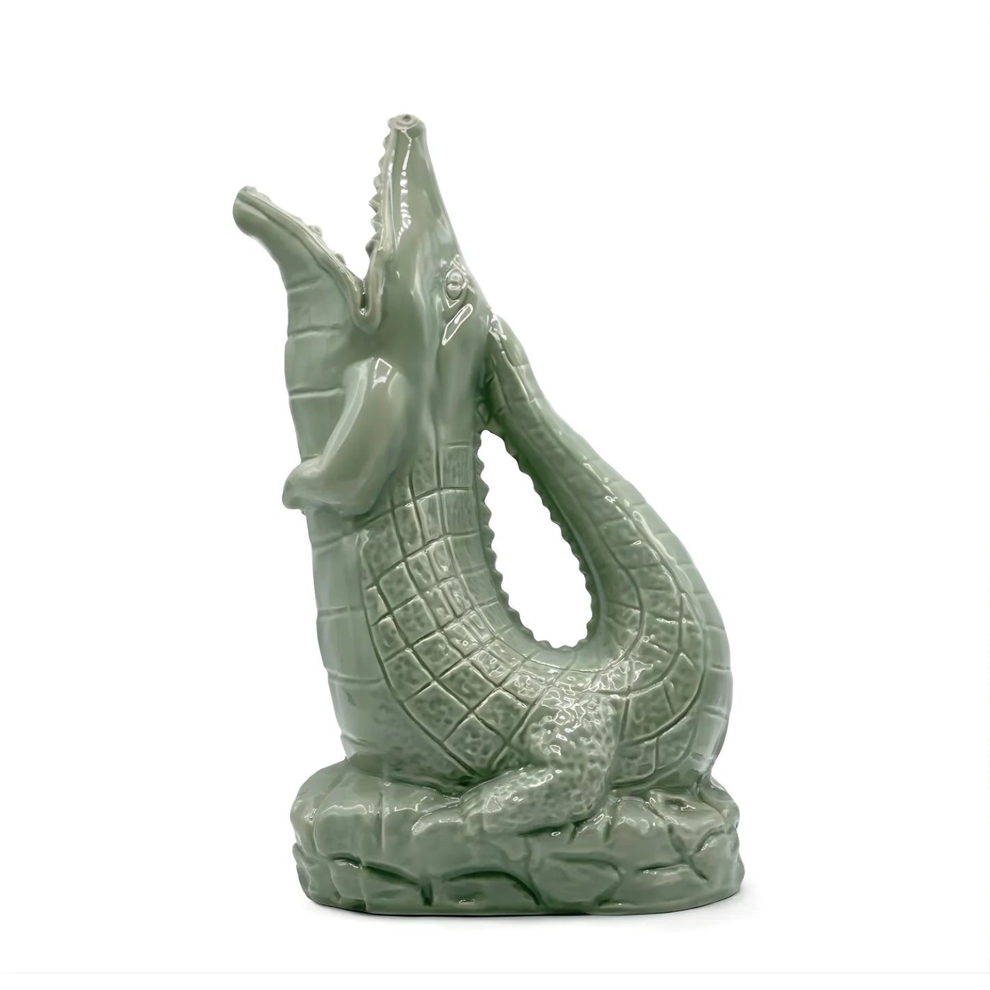 Carafe Krokigluck Vert Sauge - Wade Ceramics