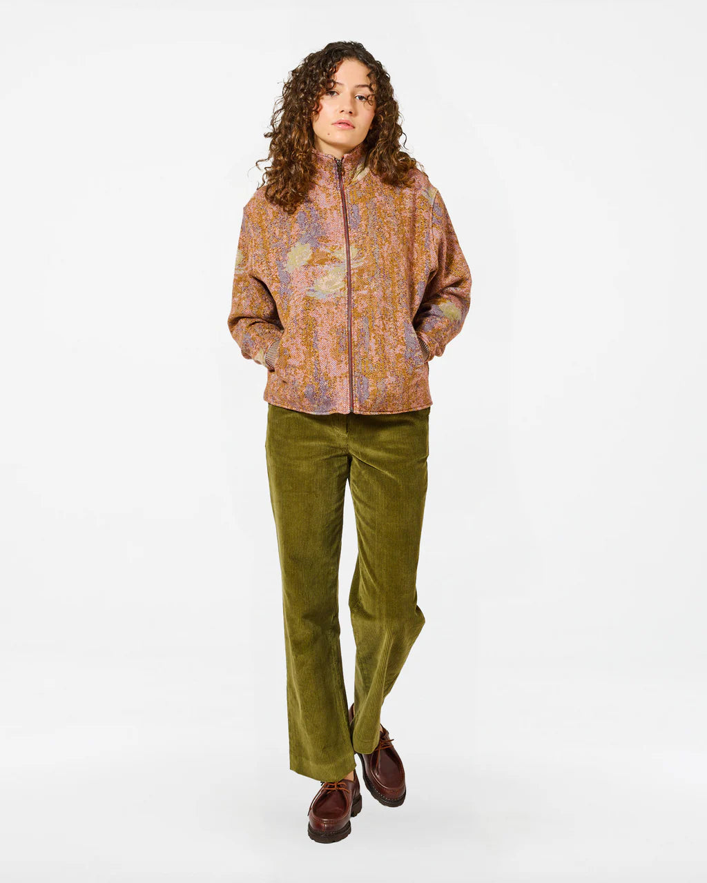 Veste Ema Nympheas Multi - Khaki - HomeCore