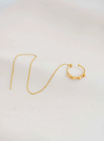 Ear Cuff Arabesques Chaine - Judith Benita
