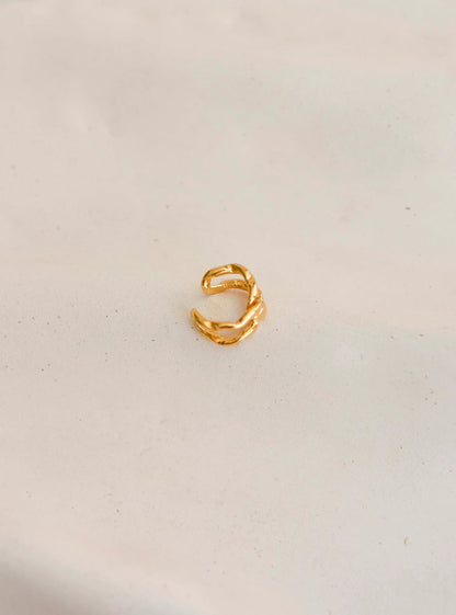Ear Cuff Horizon Double - Judith Benita