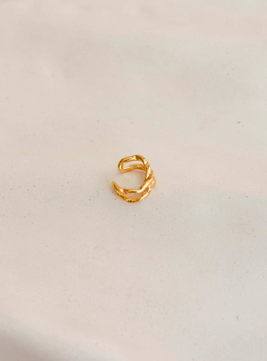 Ear Cuff Horizon Double - Judith Benita