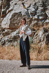 Pull en Maille Faustine - L'envers