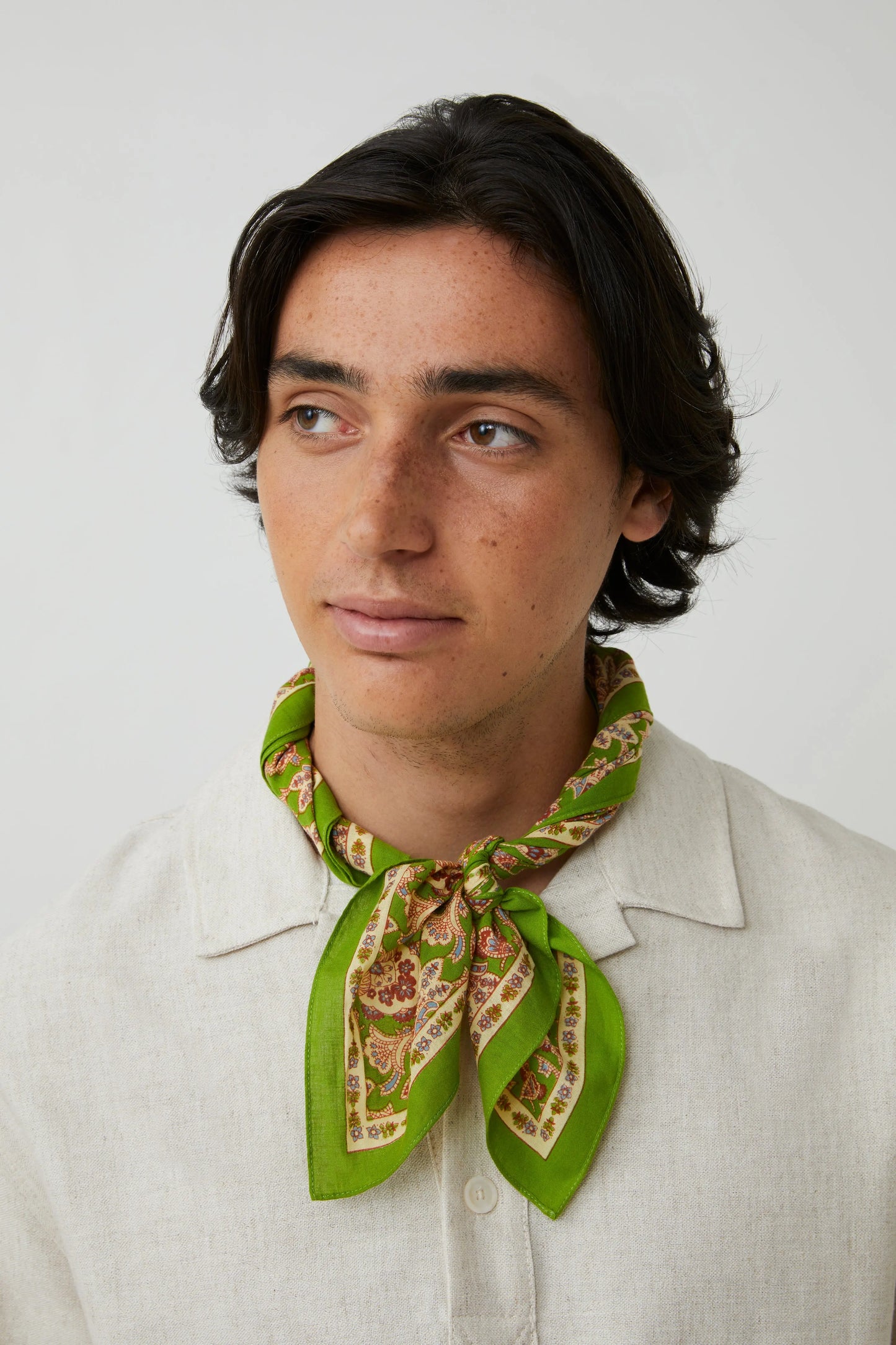 Foulard India Matcha - MoisMont