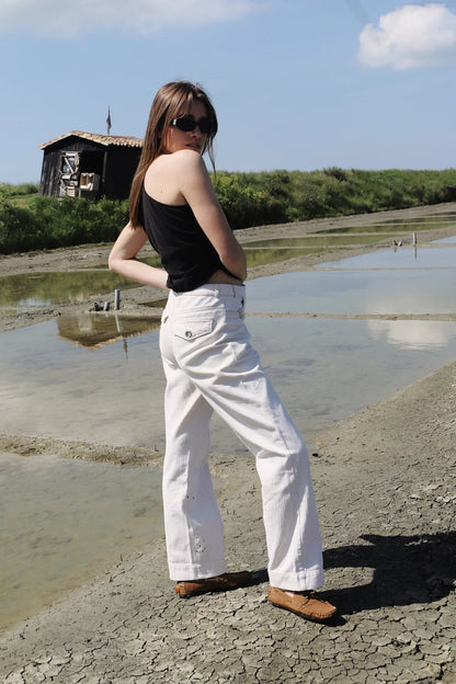 Pantalon Vico Ecru - Kerners