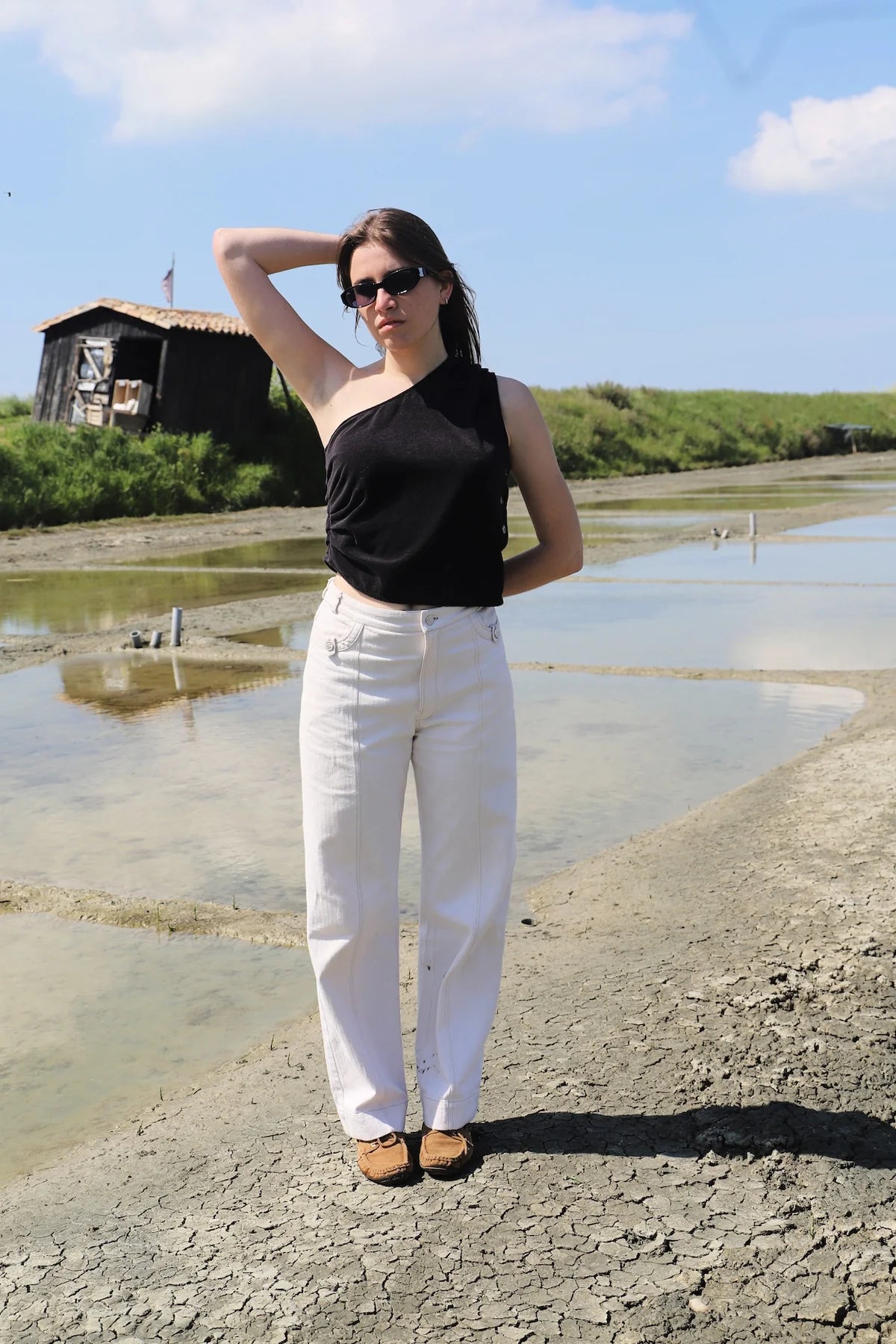 Pantalon Vico Ecru - Kerners