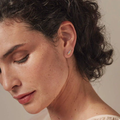 Boucles d'oreilles Puces Calices - Nadja Carlotti