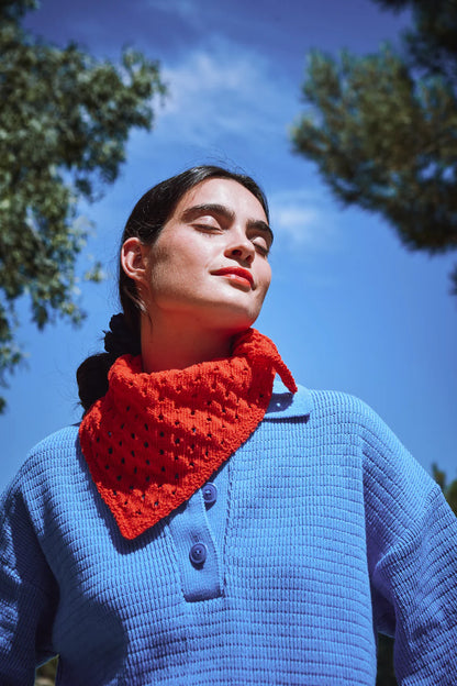 Foulard Jasmine - L'envers